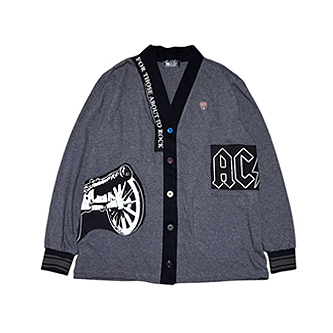 AC/DC BAND-T Cardigan-ReM
